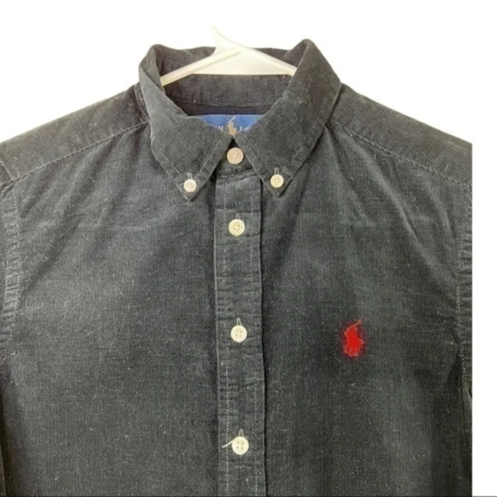 Ralph Lauren Kids Casual Shirt Elbow Patches Sz M